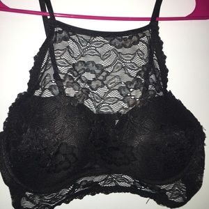 Black Push-up Lace Bralette 🖤